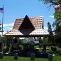 Niagara-on-the-Lake Polish cemetery of soldiers who died of influenza / polski cmentarz wojskowy w Niagara-on-the-Lake, leżą tu rekruci, którzy zmarli z powodu epidemii grypy<br />fot. Dagmara Drewniak