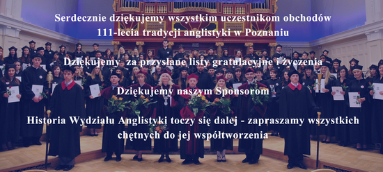 Podziękowania