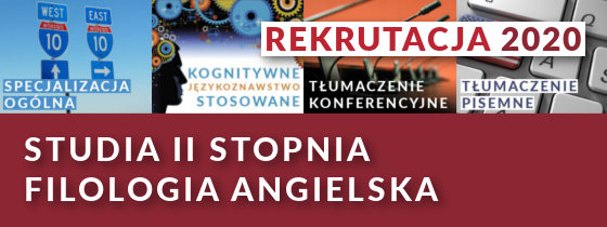 Filologia angielska - studia II stopnia